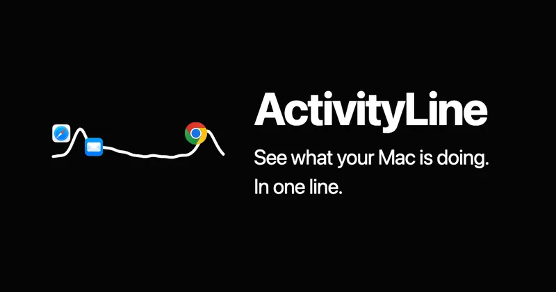 ActivityLine menubar app preview