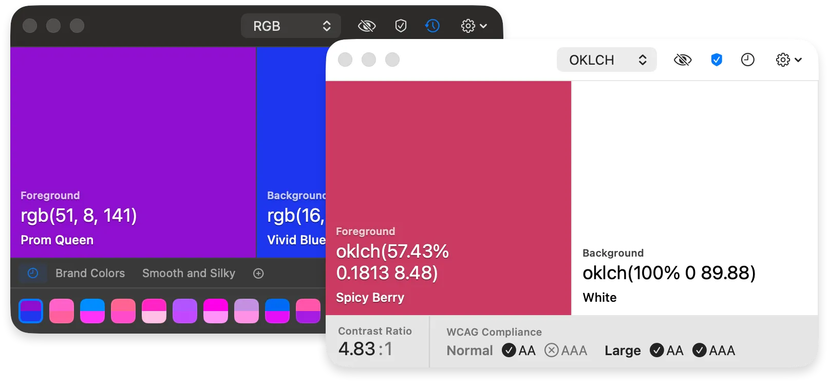 Pika screenshot showing the app interface
