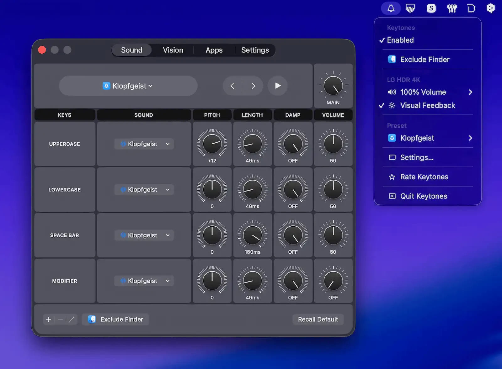 Keytones app icon