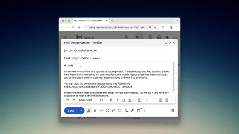 Kerlig menubar app preview