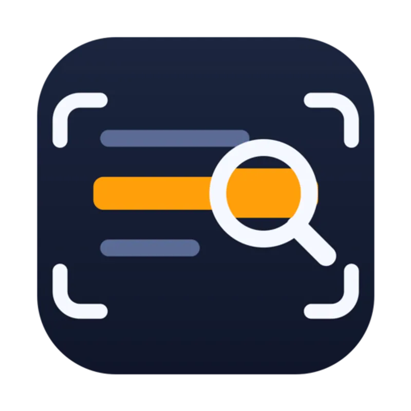 SnapGrep menubar app preview