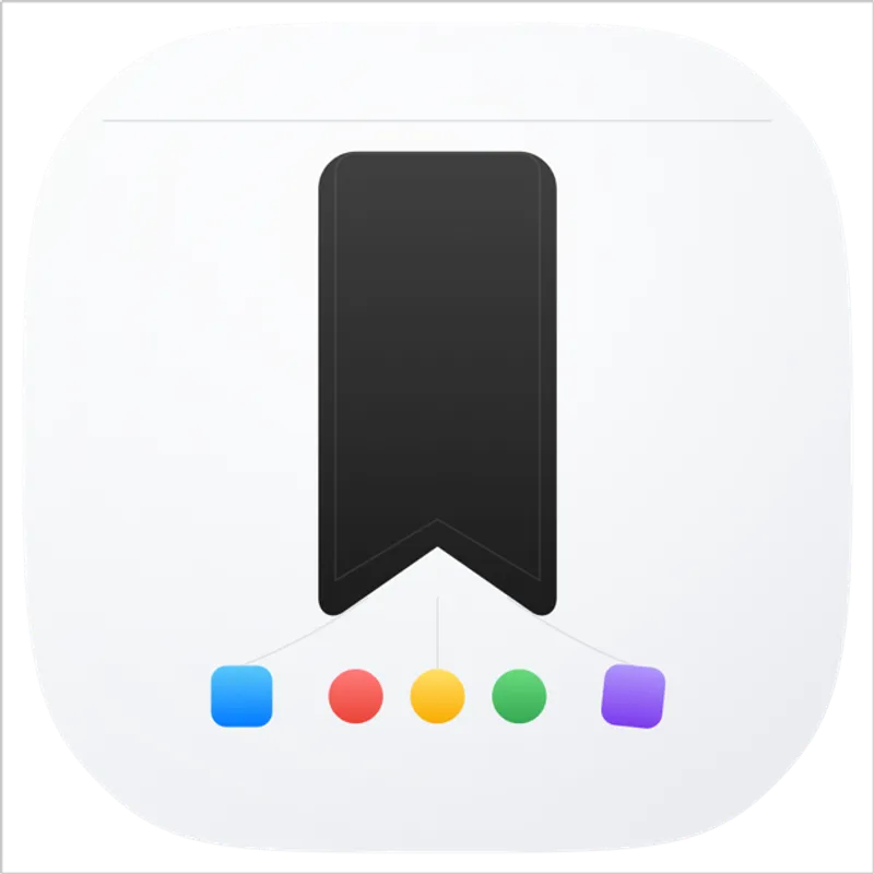 Bookmark Bar menubar app preview