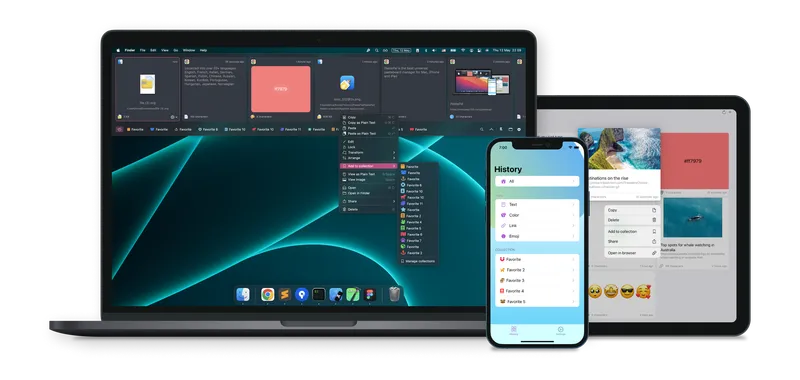 PastePal menubar app preview
